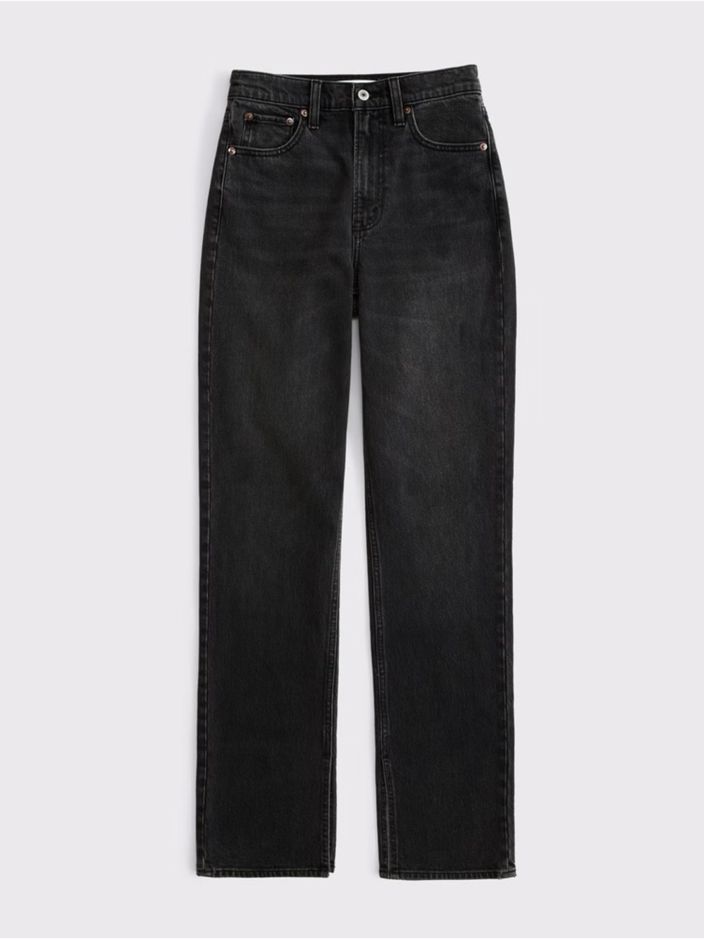 Abercrombie & Fitch Women’s Curve Love The ‘90s Straight Ultra High Rise Jeans